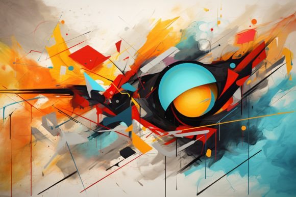 Download Abstract Watercolor Modern Art - Color Collection
