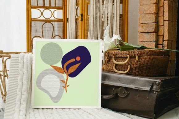 Download Boho Color Art Leaf Modern Illsutration - Color Collection
