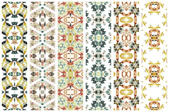 Download Watercolor Autumn Abstract Set - Color Collection