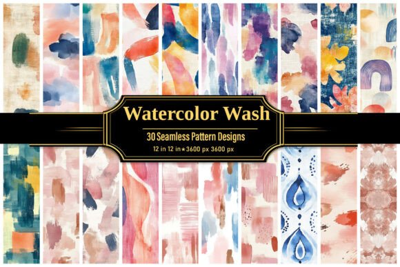 Download Artistic Abstract Watercolor Textures - Color Collection