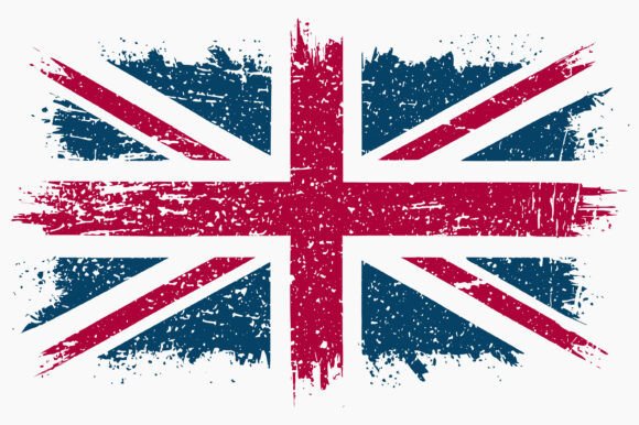 Download Distressed Brush Stroke Union Jack Art - Premium Bundle