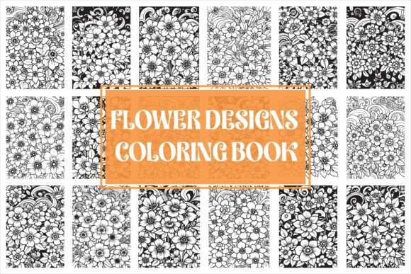 Download Beautiful Bold Flowers Coloring Page - Color Collection