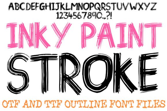 Download Inky Paint Stroke - Stroke Collection